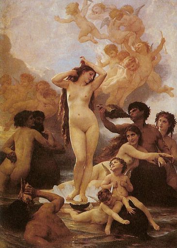 Reprodukce - Baroko - Zrození Venuše - Om, W. Bouguereau