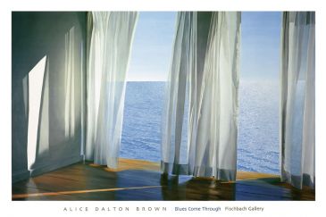 Reprodukce - Krajinky - Blues come Through, Alice Dalton Brown