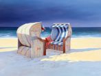 Reprodukce - Krajiny - Beach Chairs I
