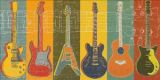 Reprodukce - Kult, Pop art, Vintage - Guitar Hero