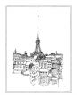 Reprodukce - Město - Eiffel Tower