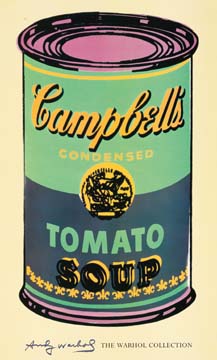 Reprodukce - Pop a op art - Campbell's Soup II, Andy Warhol