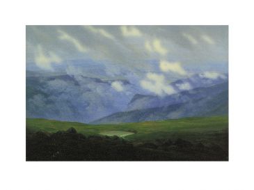 Romantismus - Ziehende Wolken, Caspar David Friedrich