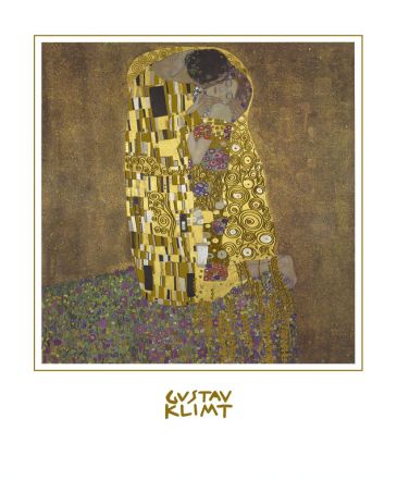 Secese - Der Kuss, Gustav Klimt